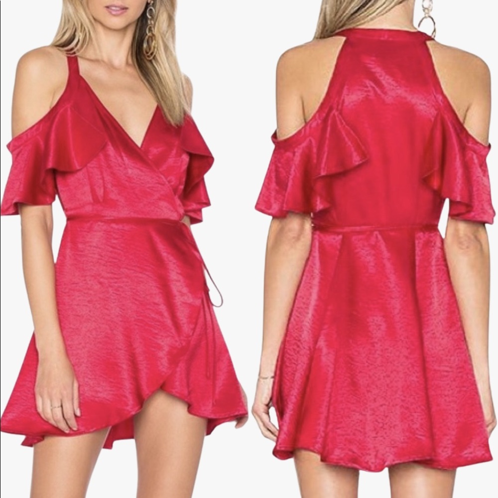 REVOLVE Privacy Please Delta Dress in Scarlet